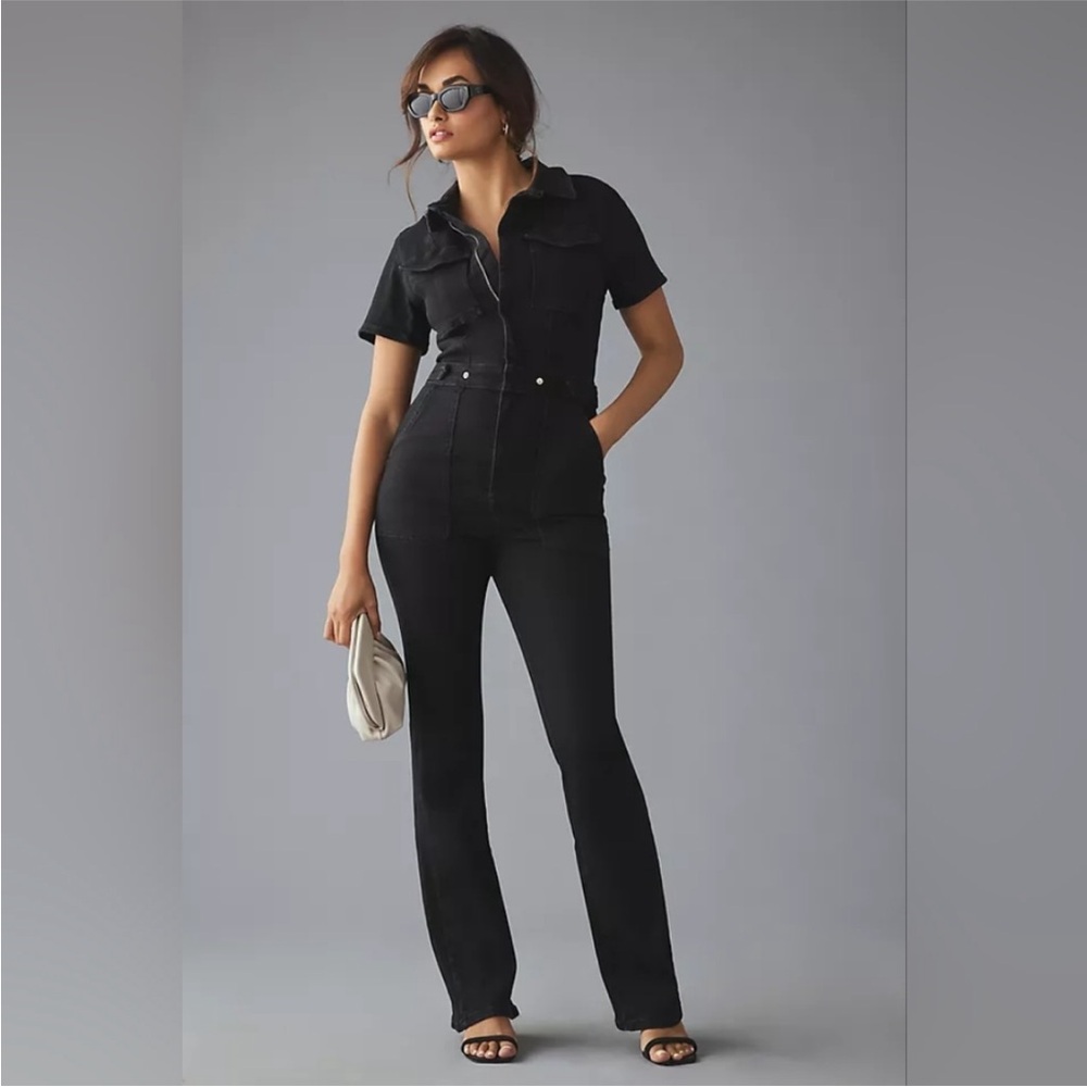 Good American Fit For Success Bootcut Jumpsuit